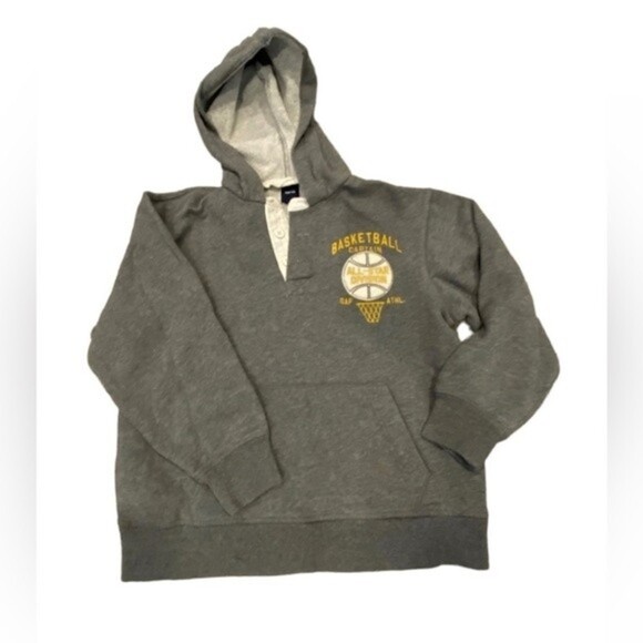 GAP Kids Basketball Hoodie; size: M (8yrs) - Picture 1 of 3